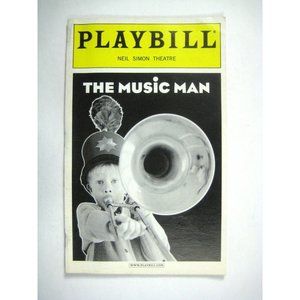 The Music Man Playbill June 2001 Eric McCormick Rebecca Luker Joel Blum Boyer